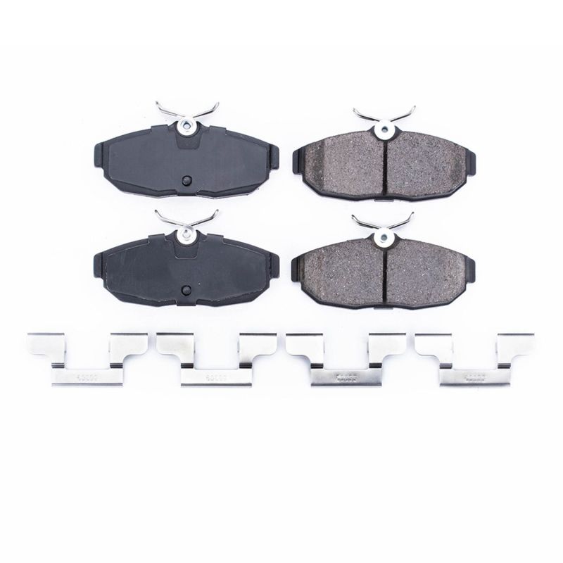 PowerStop - Z17 Low-Dust Ceramic Brake Pads with Hardware