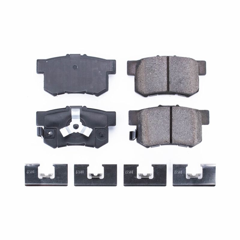 PowerStop - Z17 Low-Dust Ceramic Brake Pads with Hardware