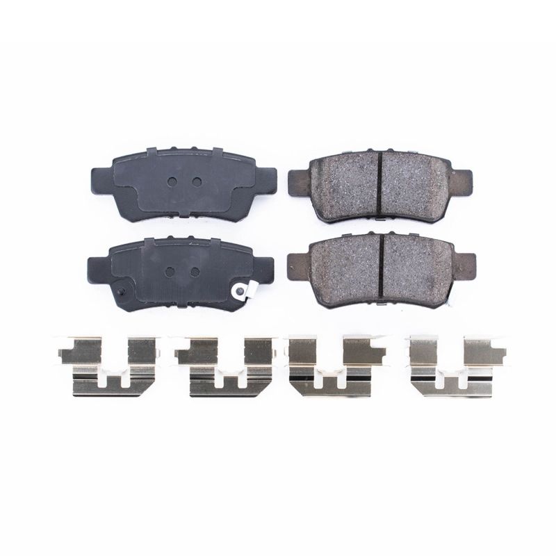 PowerStop - Z17 Low-Dust Ceramic Brake Pads with Hardware