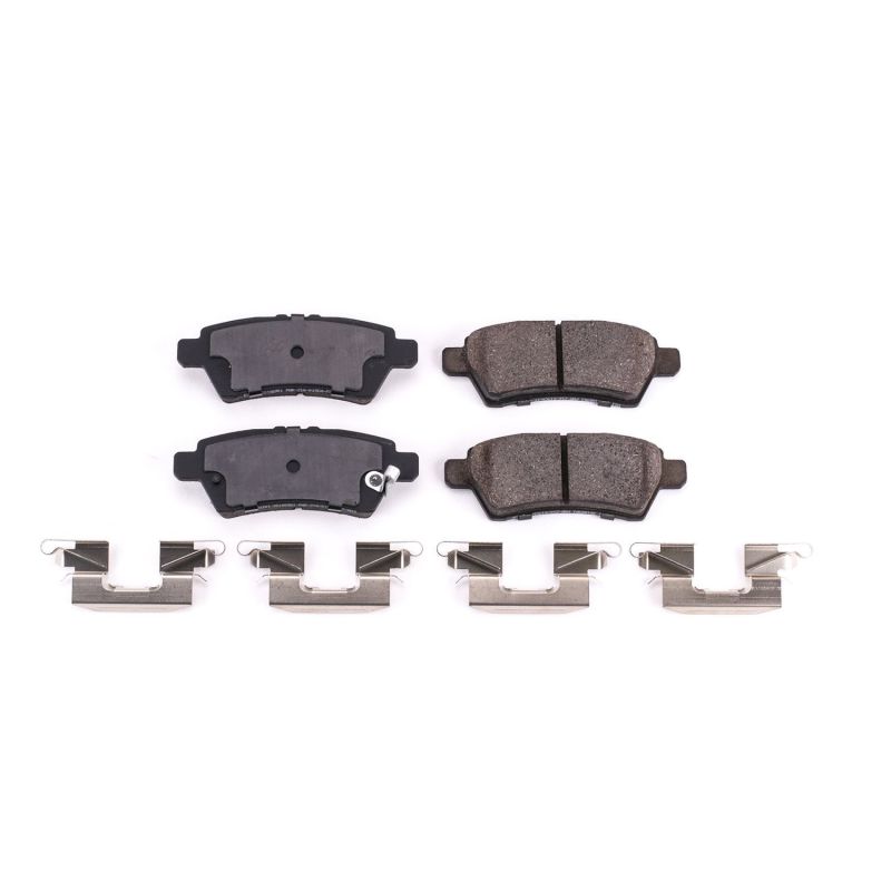 PowerStop - Z17 Low-Dust Ceramic Brake Pads with Hardware