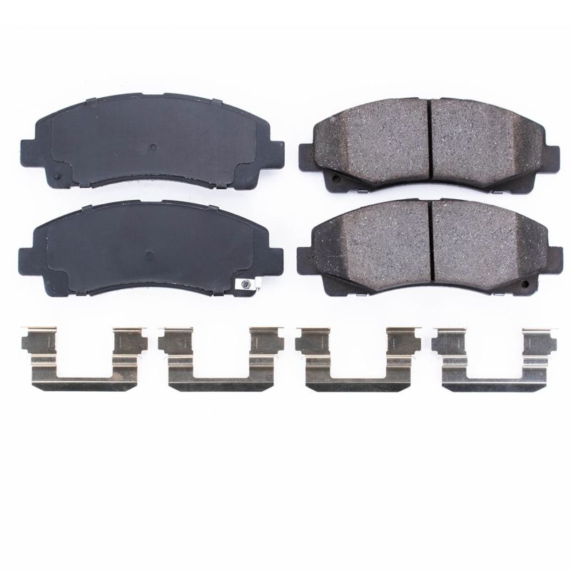 PowerStop - Z17 Low-Dust Ceramic Brake Pads with Hardware