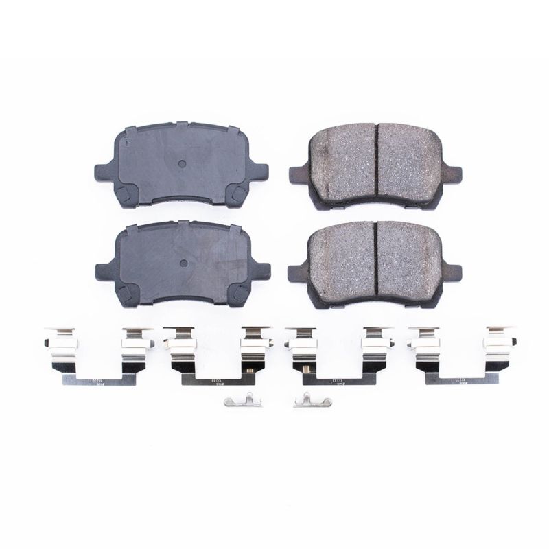 PowerStop - Z17 Low-Dust Ceramic Brake Pads with Hardware