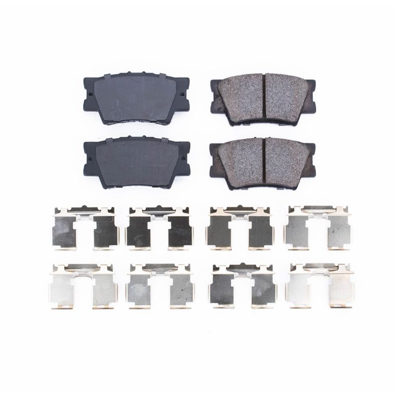 PowerStop - Z17 Low-Dust Ceramic Brake Pads with Hardware