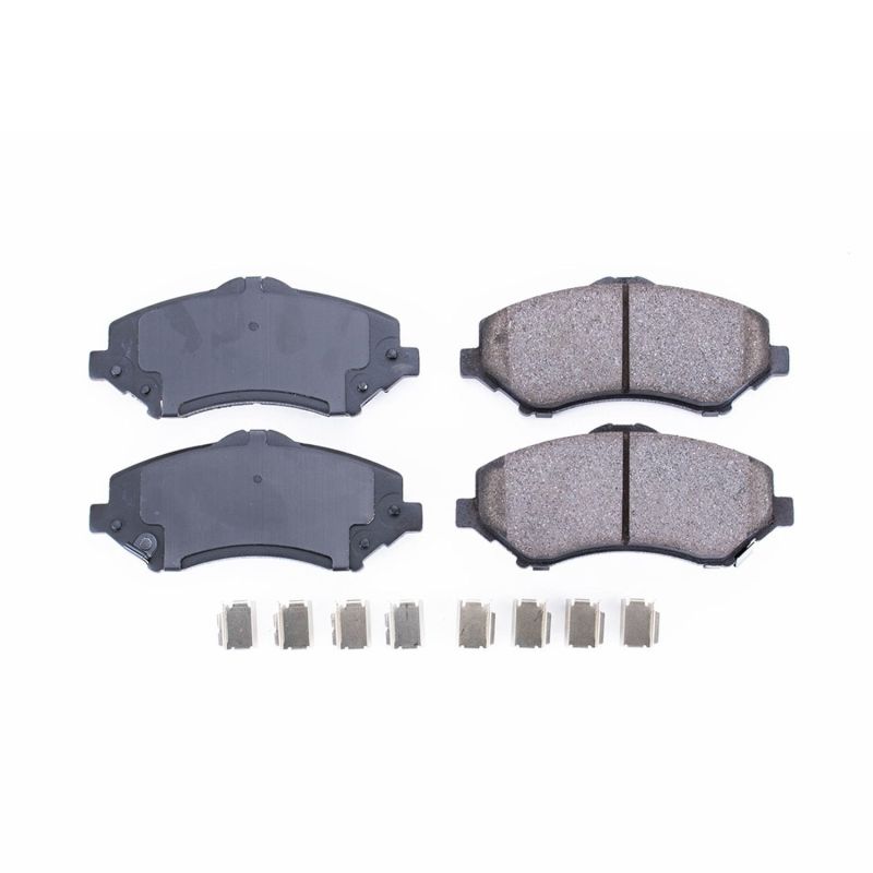PowerStop - Z17 Low-Dust Ceramic Brake Pads with Hardware