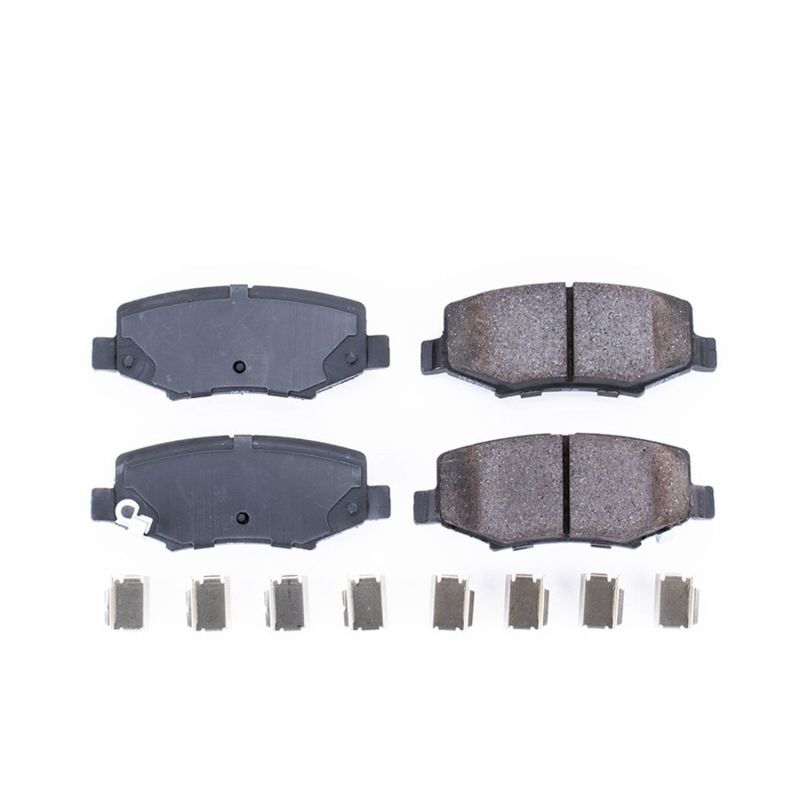 PowerStop - Z17 Low-Dust Ceramic Brake Pads with Hardware