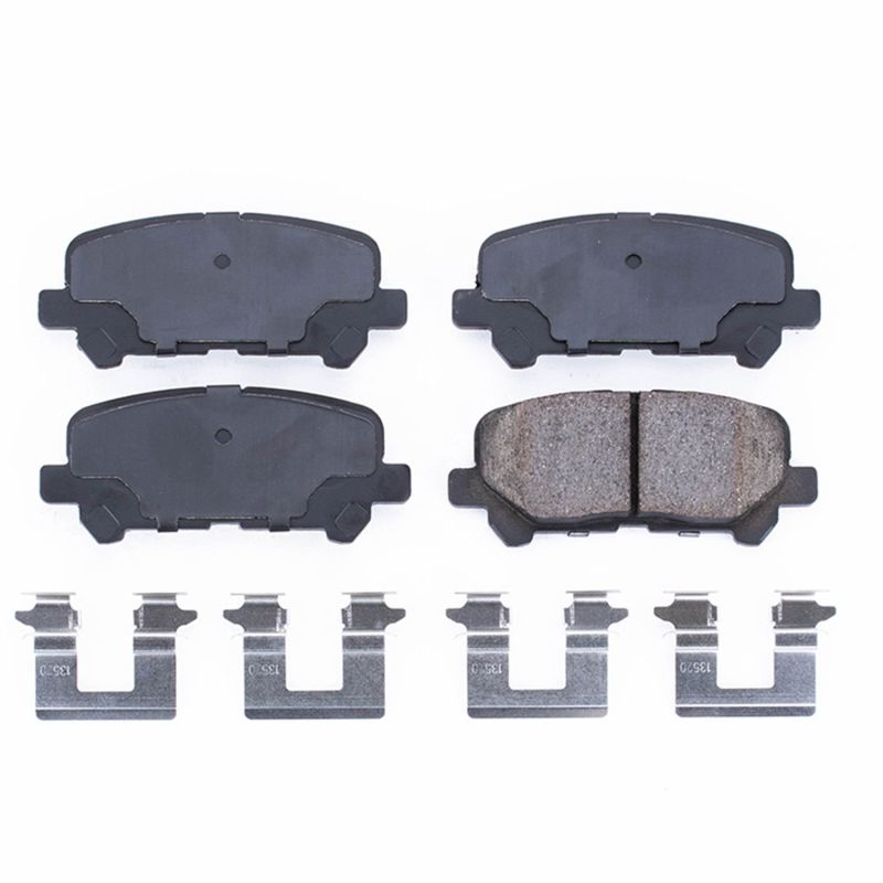 PowerStop - Z17 Low-Dust Ceramic Brake Pads with Hardware