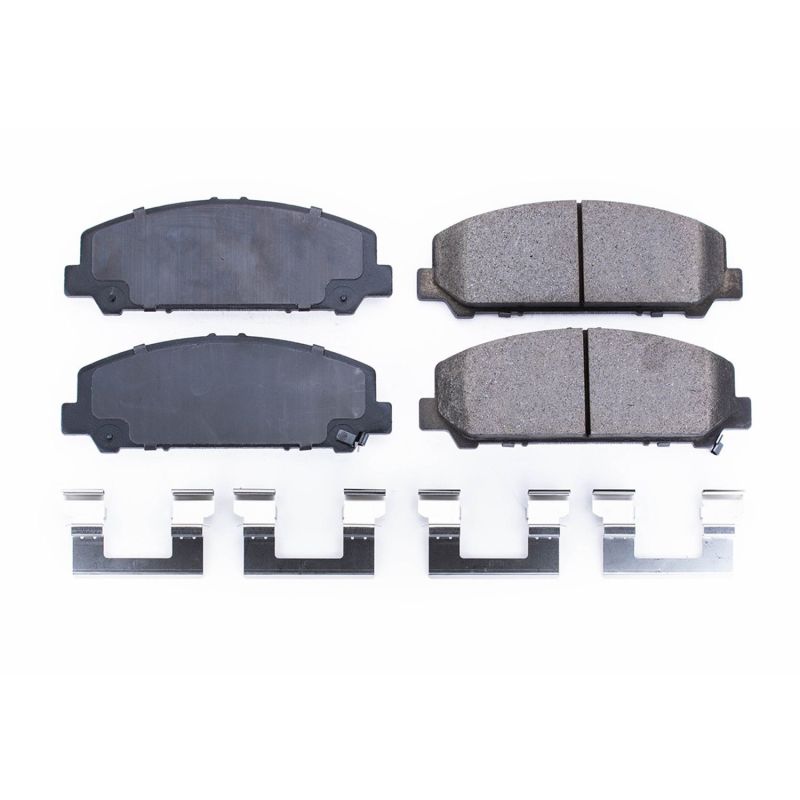 PowerStop - Z17 Low-Dust Ceramic Brake Pads with Hardware