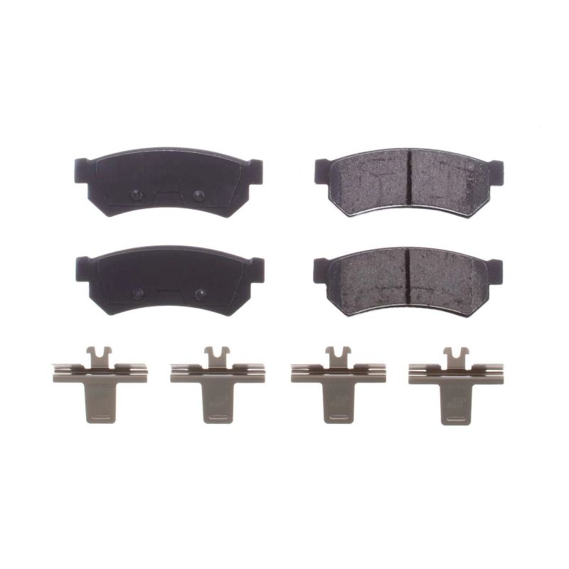 PowerStop - Z17 Low-Dust Ceramic Brake Pads with Hardware