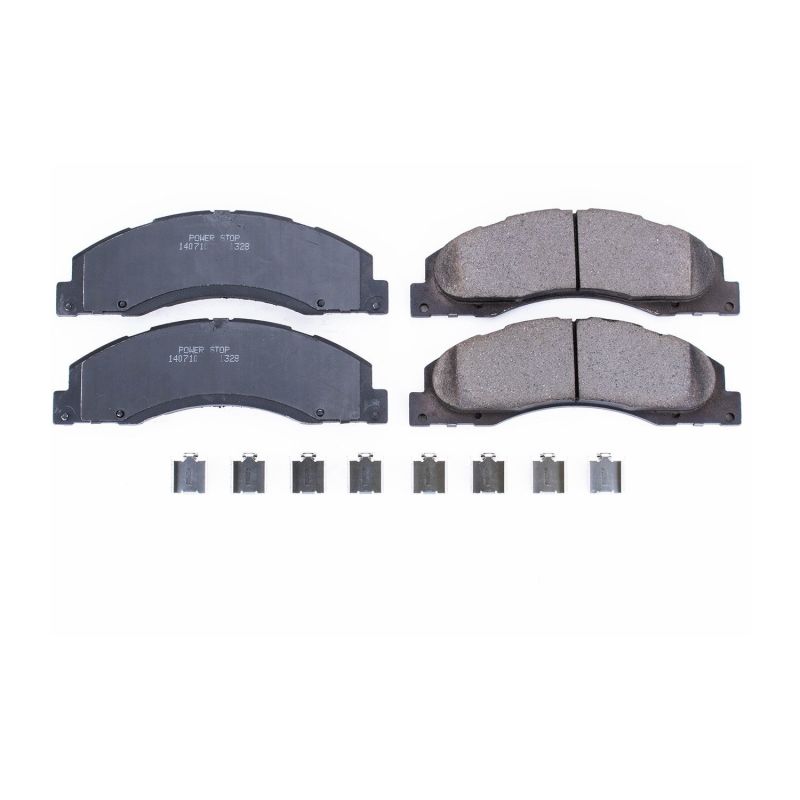 PowerStop - Z17 Low-Dust Ceramic Brake Pads with Hardware