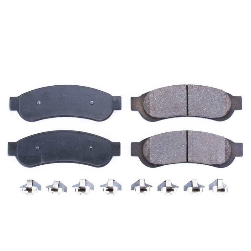 PowerStop - Z17 Low-Dust Ceramic Brake Pads with Hardware