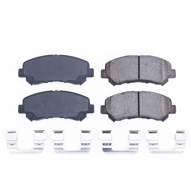 PowerStop - Z17 Low-Dust Ceramic Brake Pads with Hardware
