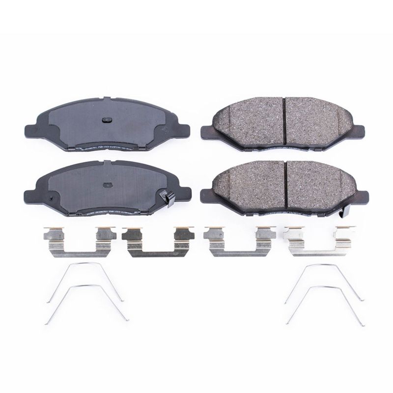 PowerStop - Z17 Low-Dust Ceramic Brake Pads with Hardware