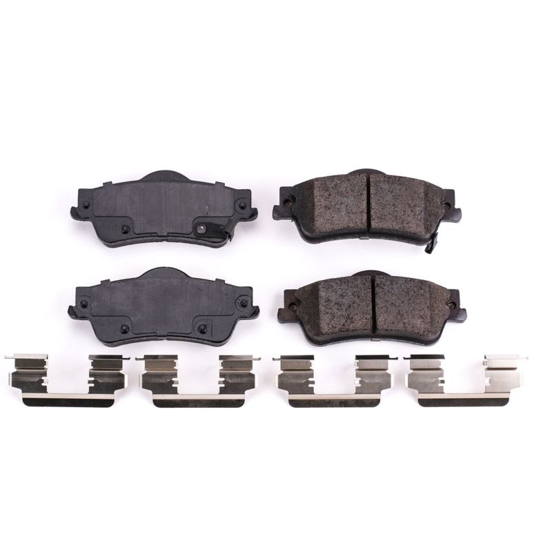 PowerStop - Z17 Low-Dust Ceramic Brake Pads with Hardware
