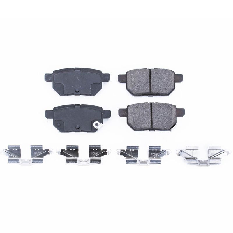 PowerStop - Z17 Low-Dust Ceramic Brake Pads with Hardware
