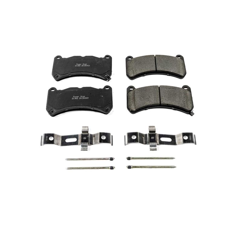 PowerStop - Z17 Low-Dust Ceramic Brake Pads with Hardware