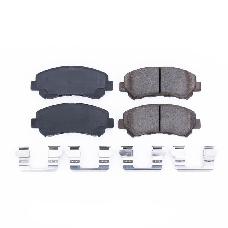 PowerStop - Z17 Low-Dust Ceramic Brake Pads with Hardware
