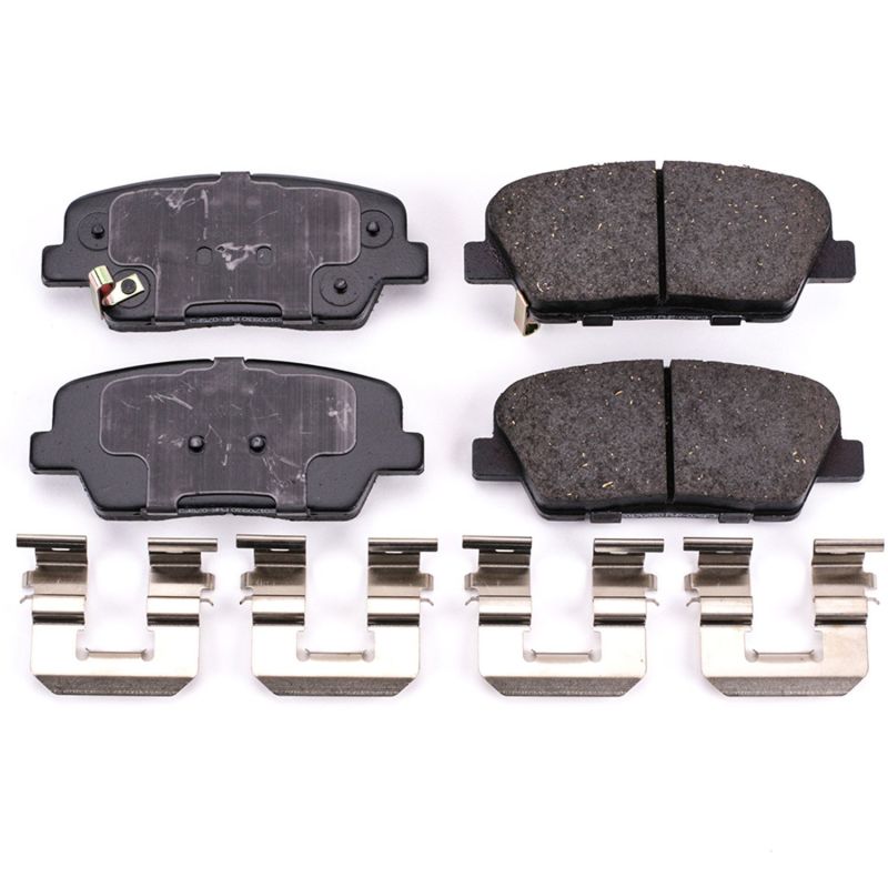 PowerStop - Z17 Low-Dust Ceramic Brake Pads with Hardware