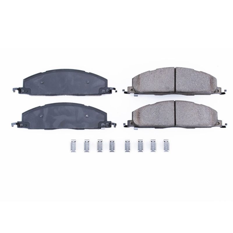 PowerStop - Z17 Low-Dust Ceramic Brake Pads with Hardware