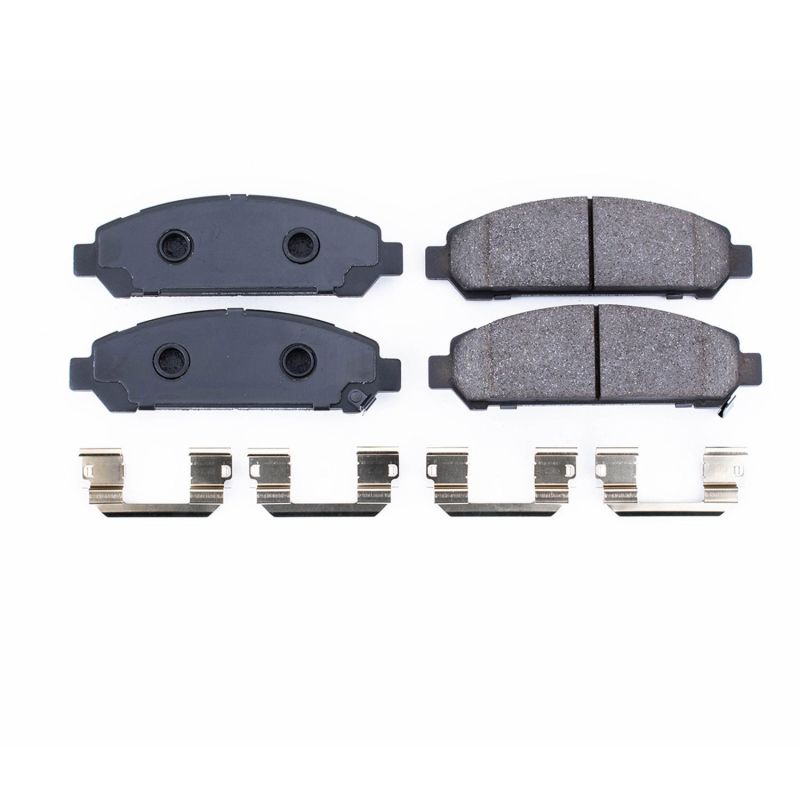 PowerStop - Z17 Low-Dust Ceramic Brake Pads with Hardware