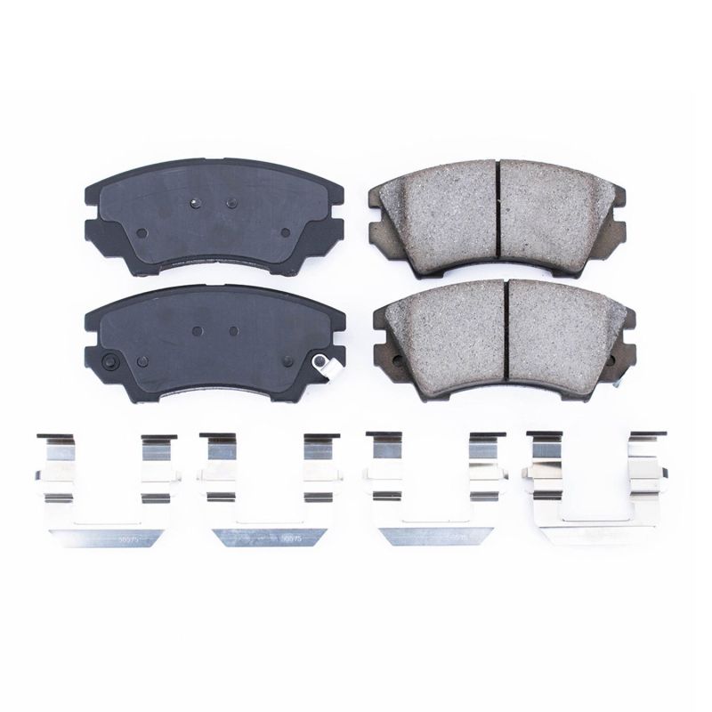 PowerStop - Z17 Low-Dust Ceramic Brake Pads with Hardware