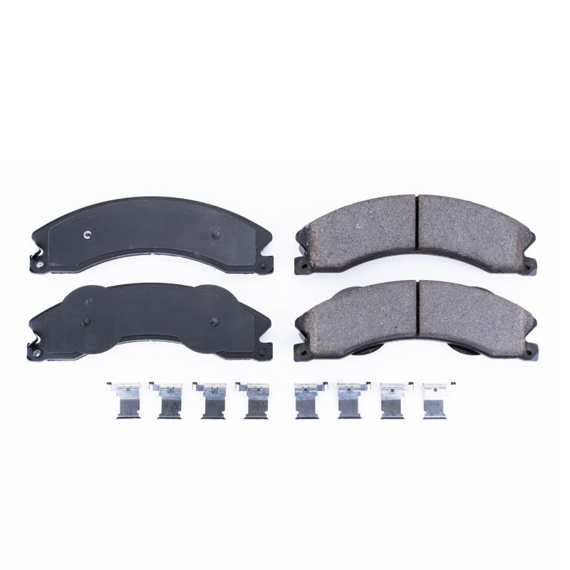 PowerStop - Z17 Low-Dust Ceramic Brake Pads with Hardware