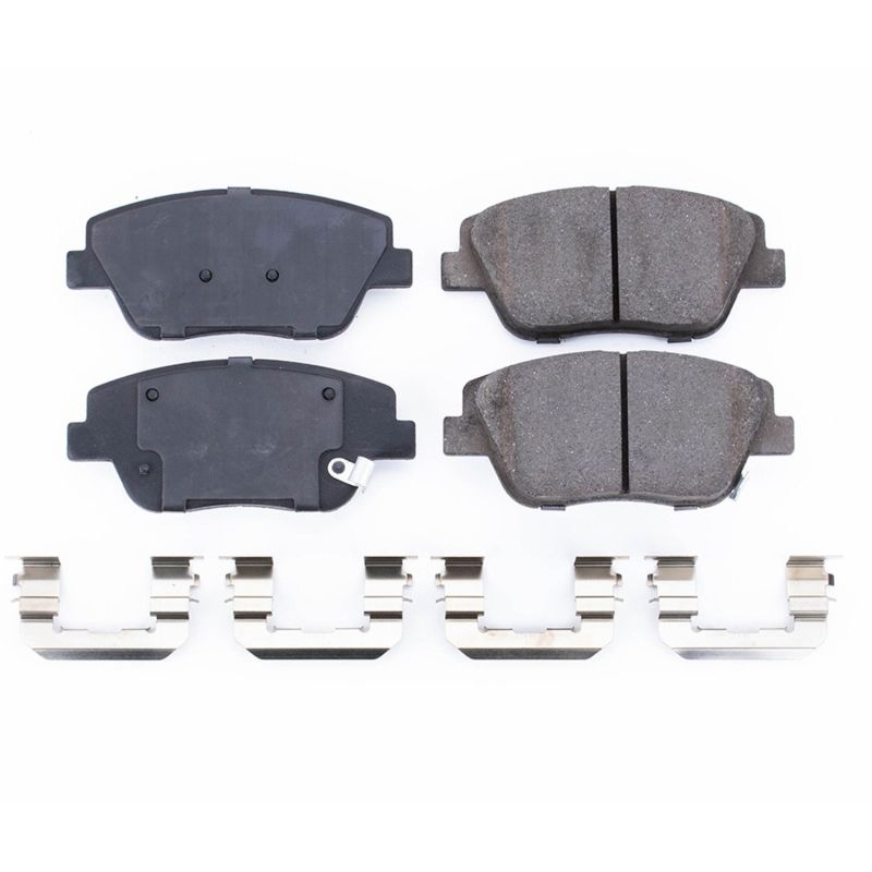 PowerStop - Z17 Low-Dust Ceramic Brake Pads with Hardware