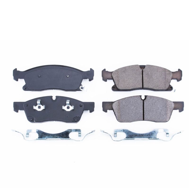 PowerStop - Z17 Low-Dust Ceramic Brake Pads with Hardware