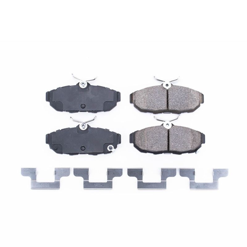PowerStop - Z17 Low-Dust Ceramic Brake Pads with Hardware