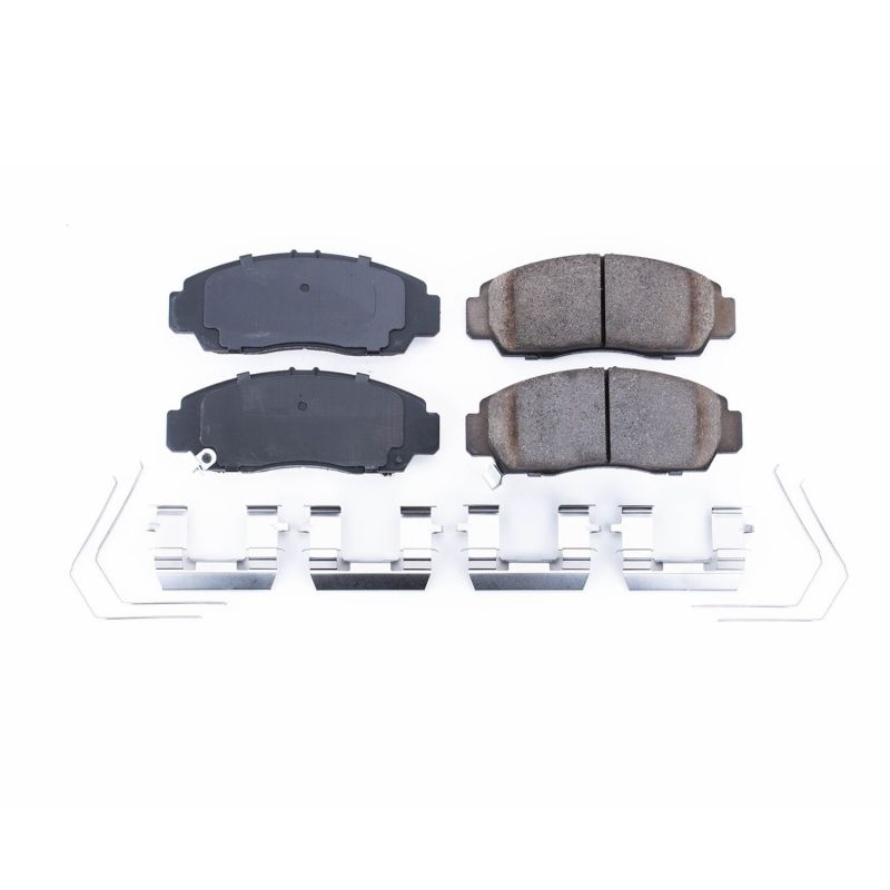 PowerStop - Z17 Low-Dust Ceramic Brake Pads with Hardware