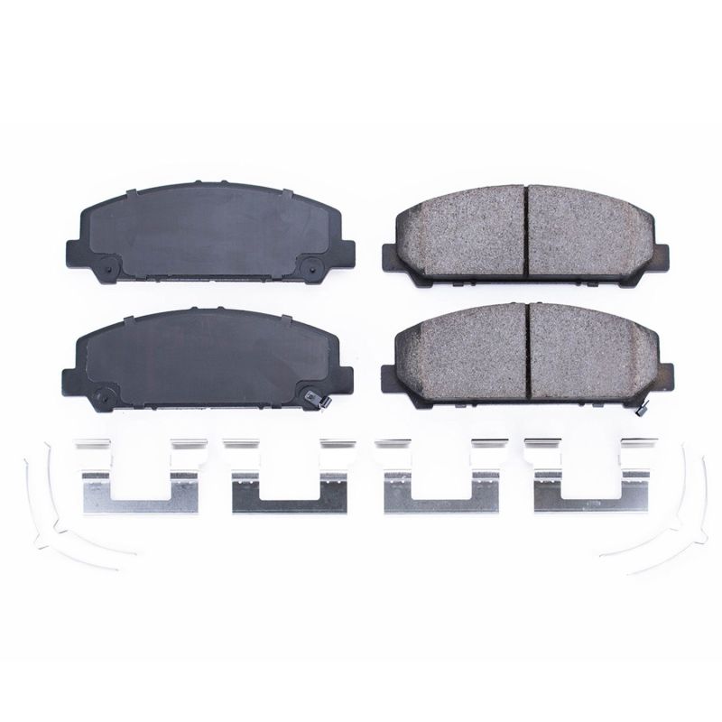 PowerStop - Z17 Low-Dust Ceramic Brake Pads with Hardware