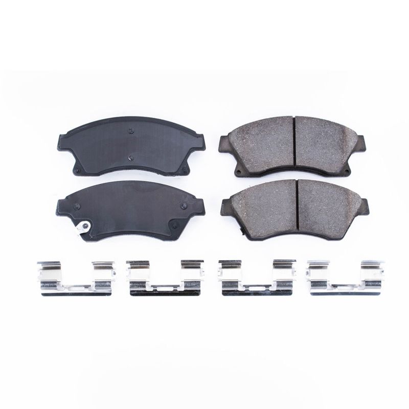 PowerStop - Z17 Low-Dust Ceramic Brake Pads with Hardware