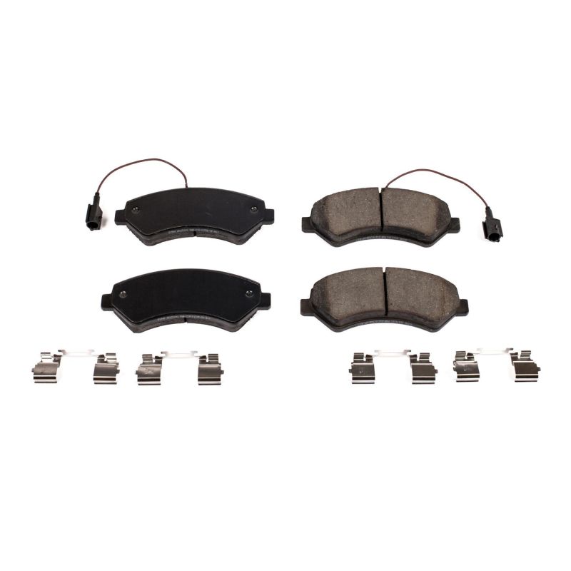 PowerStop - Z17 Low-Dust Ceramic Brake Pads with Hardware
