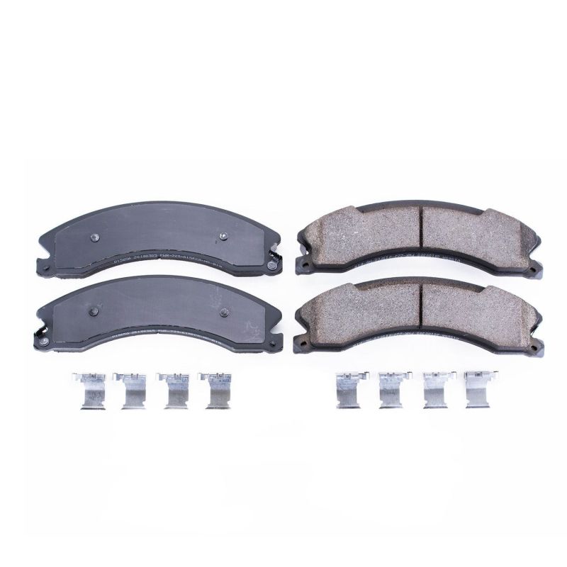 PowerStop - Z17 Low-Dust Ceramic Brake Pads with Hardware