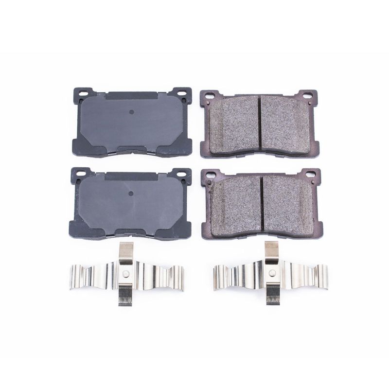 PowerStop - Z17 Low-Dust Ceramic Brake Pads with Hardware