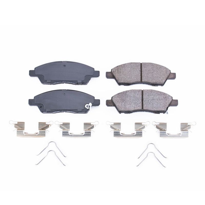 PowerStop - Z17 Low-Dust Ceramic Brake Pads with Hardware