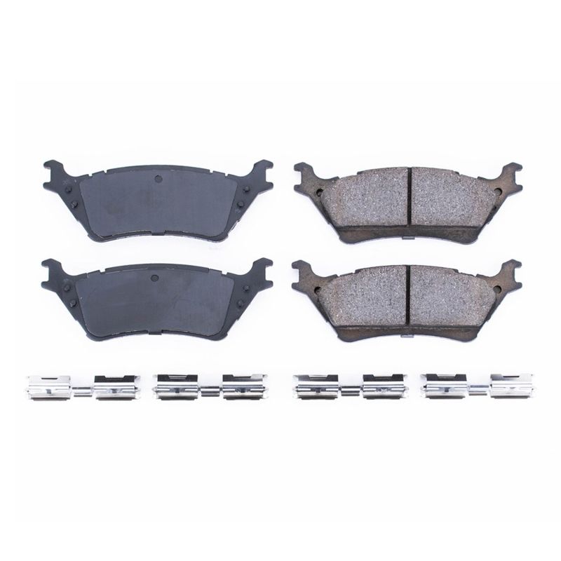 PowerStop - Z17 Low-Dust Ceramic Brake Pads with Hardware
