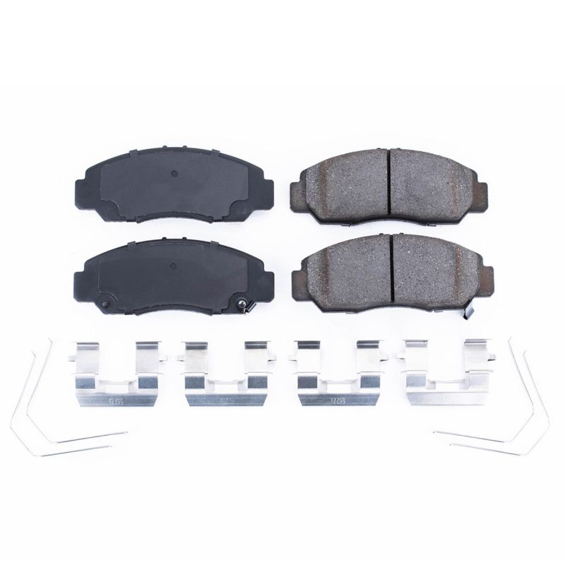 PowerStop - Z17 Low-Dust Ceramic Brake Pads with Hardware