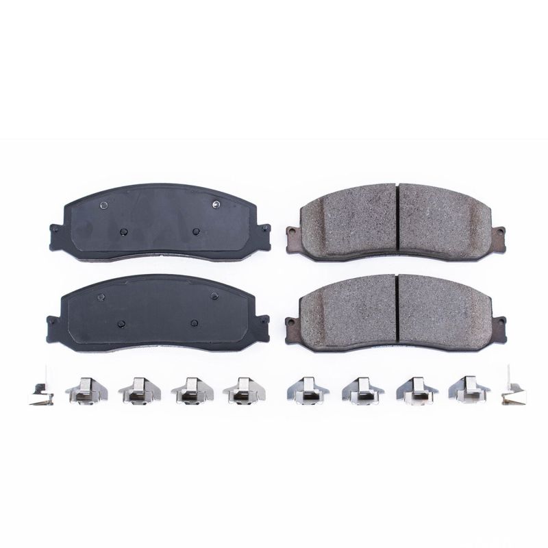 PowerStop - Z17 Low-Dust Ceramic Brake Pads with Hardware