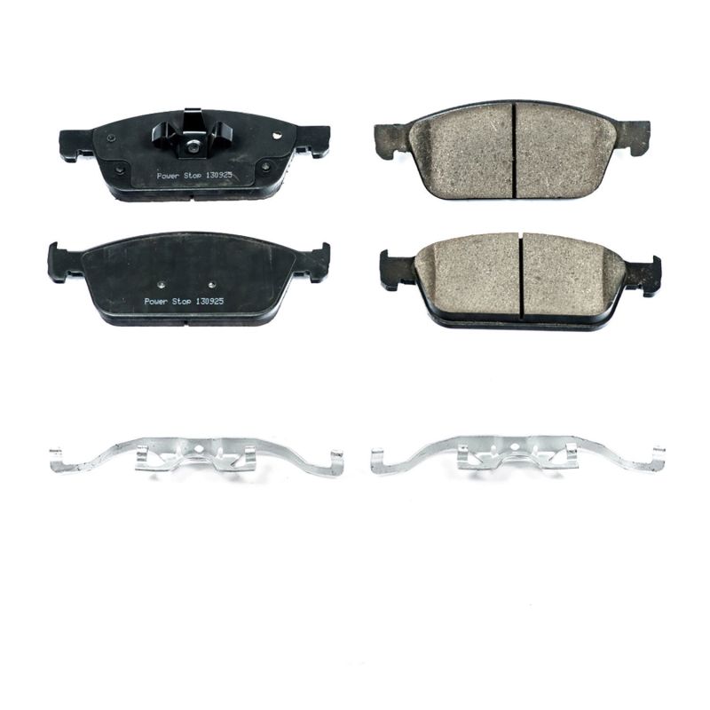 PowerStop - Z17 Low-Dust Ceramic Brake Pads with Hardware