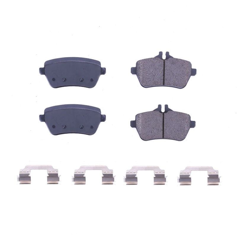 PowerStop - Z17 Low-Dust Ceramic Brake Pads with Hardware