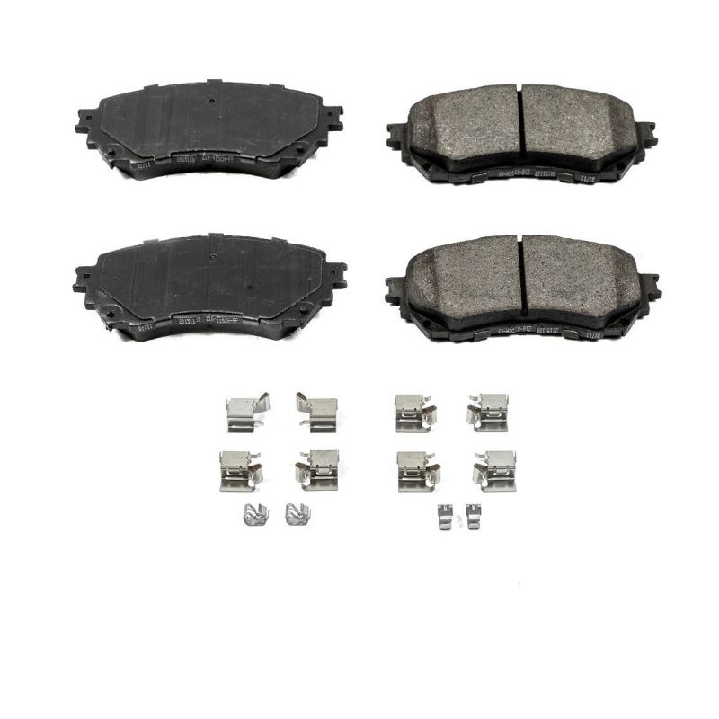 PowerStop - Z17 Low-Dust Ceramic Brake Pads with Hardware