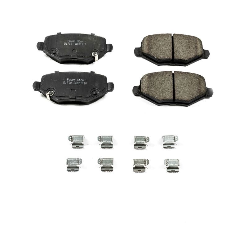 PowerStop - Z17 Low-Dust Ceramic Brake Pads with Hardware