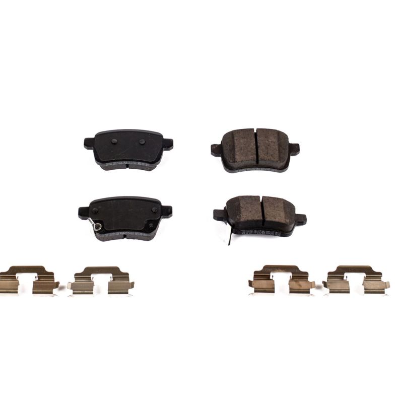 PowerStop - Z17 Low-Dust Ceramic Brake Pads with Hardware
