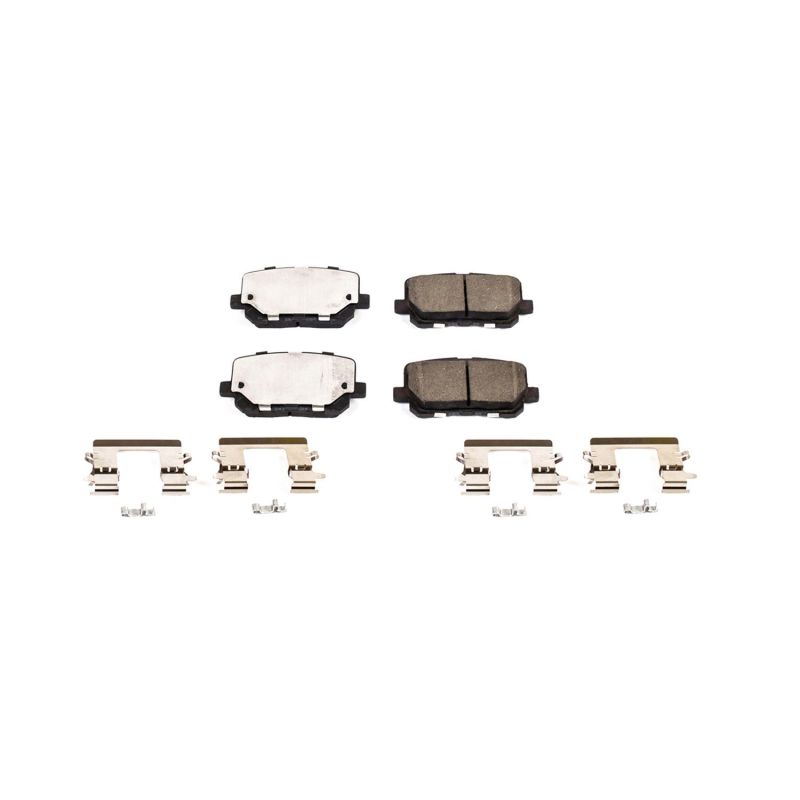 PowerStop - Z17 Low-Dust Ceramic Brake Pads with Hardware