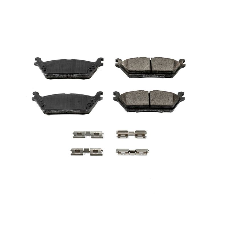 PowerStop - Z17 Low-Dust Ceramic Brake Pads with Hardware