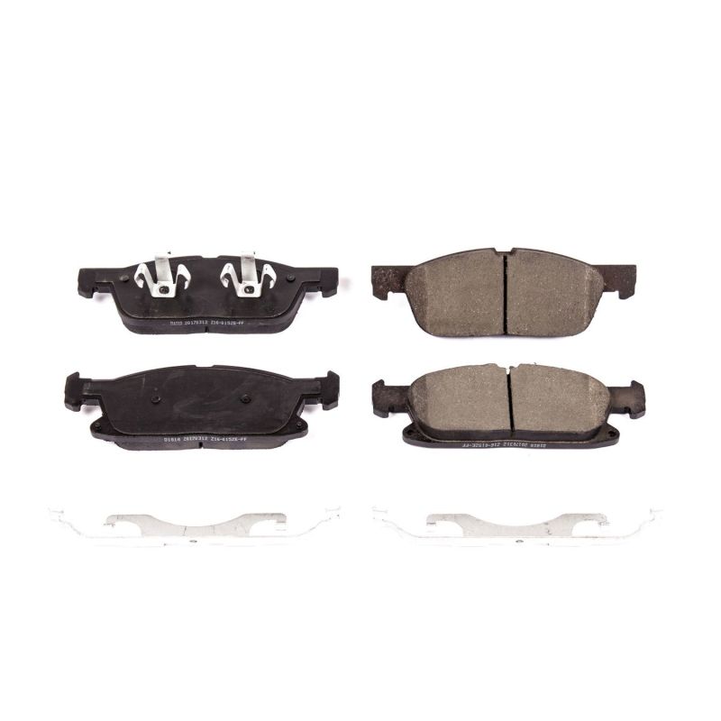 PowerStop - Z17 Low-Dust Ceramic Brake Pads with Hardware