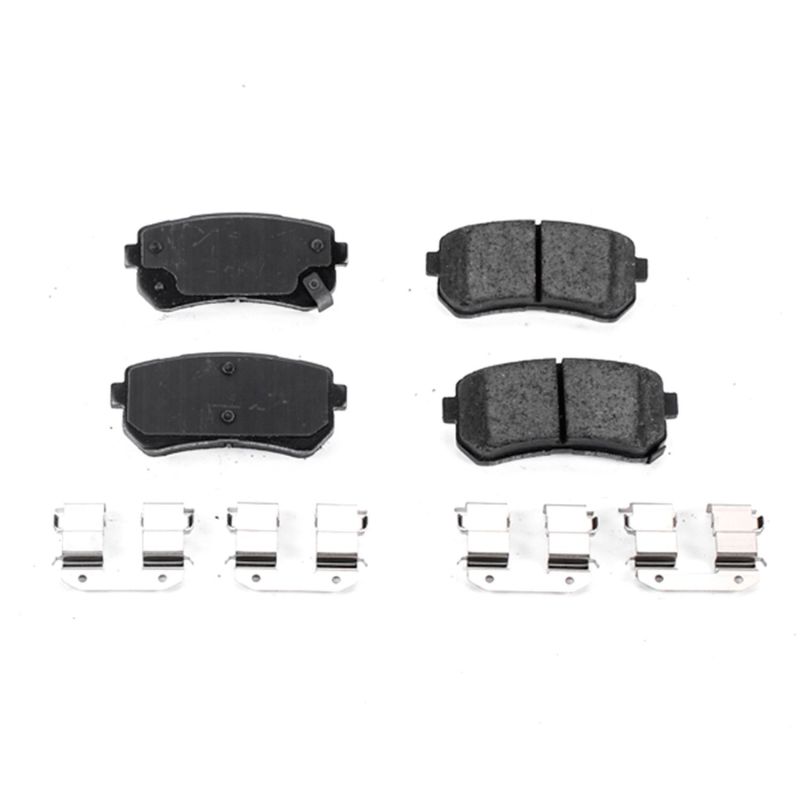 PowerStop - Z17 Low-Dust Ceramic Brake Pads with Hardware