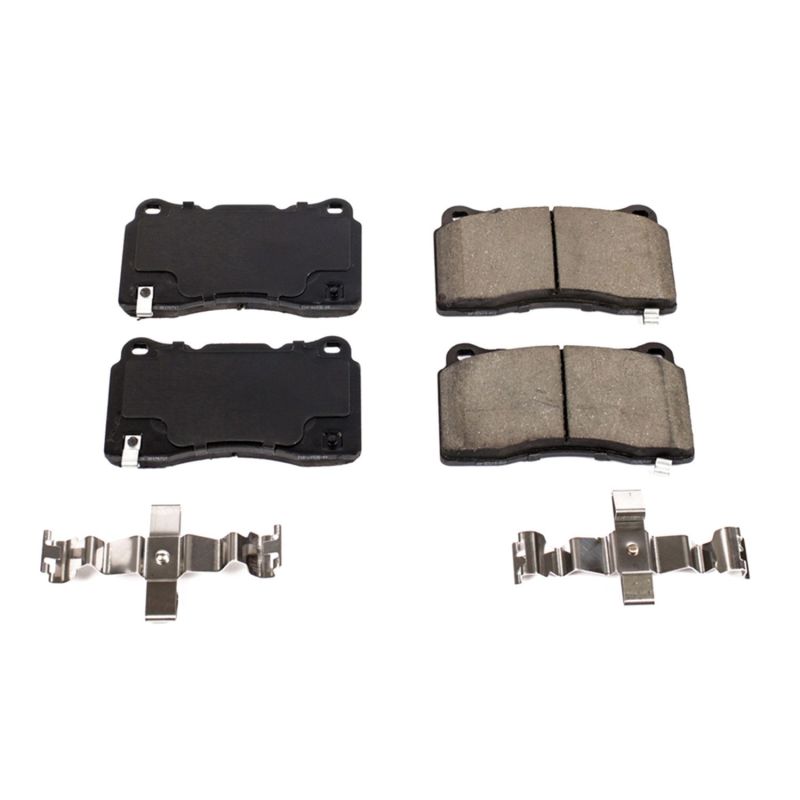 PowerStop - Z17 Low-Dust Ceramic Brake Pads with Hardware