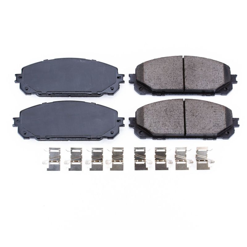 PowerStop - Z17 Low-Dust Ceramic Brake Pads with Hardware