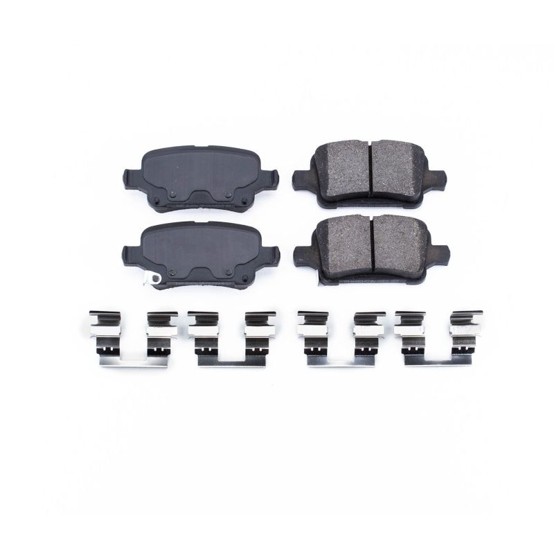 PowerStop - Z17 Low-Dust Ceramic Brake Pads with Hardware